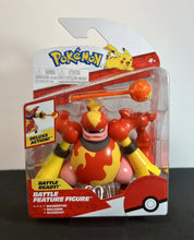 Load image into Gallery viewer, 2022 Jazwares Pokémon - MAGMORTAR Battle Feature Figure