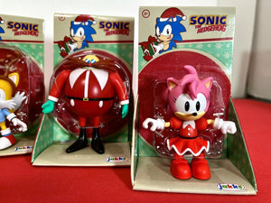 Sonic Christmas 2.5” Figures: SONIC, TAILS, KNUCKLES, AMY, SHADOW, DR. EGGMAN