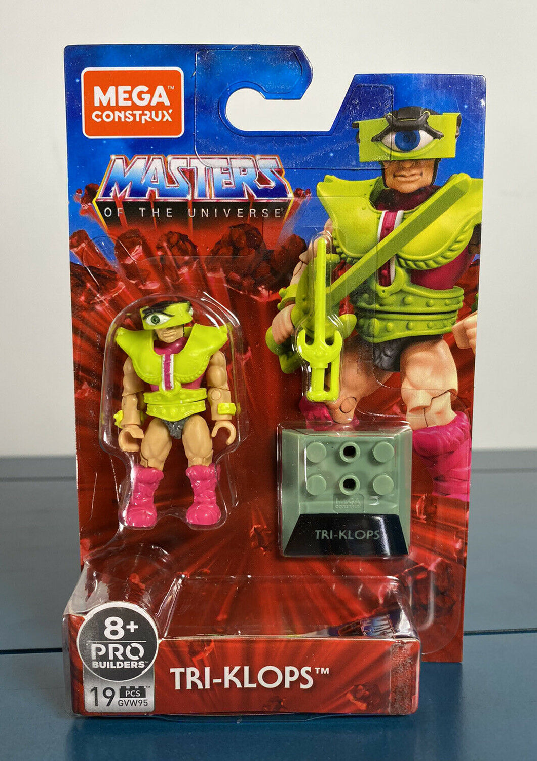 2021 Mega Construx Pro Builders - Masters of the Universe: TRI-KLOPS (19pcs)