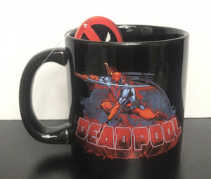 Vandor 55130 Marvel Deadpool 20 oz. Ceramic Coffee Tea Hot Beverage Mug