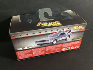 Jada BACK to The FUTURE Part II 1981 DeLorean Time Machine New Near Mint