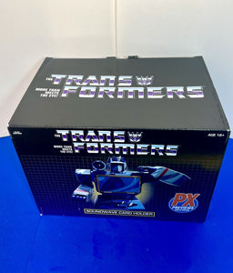 2022 Hasbro Transformers- SOUNDWAVE Bust Resin Business Card Holder PX Exclusive