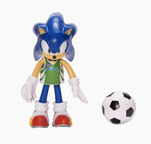 Load image into Gallery viewer, 2020 JAKKS Pacific Sonic The Hedgehog 4&quot; Soccer Sonic Action Figure