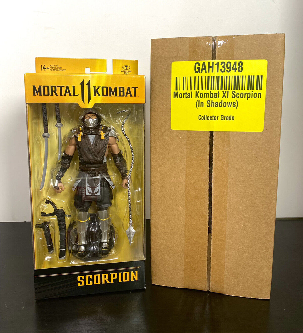 2021 McFarlane Mortal Kombat 11: SCORPION (In the Shadows) - COLLECTOR GRADE