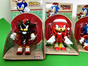 Sonic Christmas 2.5” Figures: SONIC, TAILS, KNUCKLES, AMY, SHADOW, DR. EGGMAN