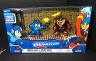 MEGAMAN ELECTRONIC BOSS BATTLE SOUND MUSIC MEGA MAN vs. ELEC MAN 8-BIT 2 FIGURES