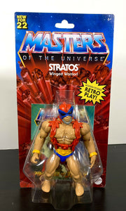 NEW 2022 Mattel -  Masters of the Universe 5.5” Retro Action Figure: STRATOS