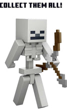 Load image into Gallery viewer, 2022 Minecraft Build-a-Portal Action Figure: SKELETON (w/ Bow &amp; Arrow)