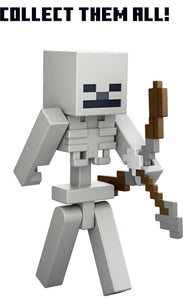 2022 Minecraft Build-a-Portal Action Figure: SKELETON (w/ Bow & Arrow)