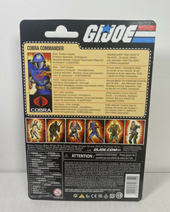 2020 Hasbro G.I. Joe Retro 3.75 Inch Action Figure: COBRA COMMANDER (Exclusive)