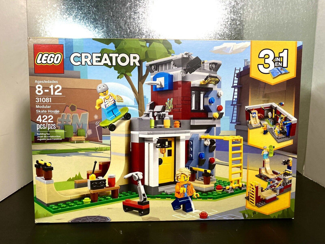 2018 LEGO Creator #31081: Modular Skate House (422 Pieces)