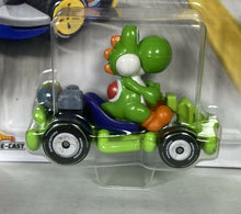 Load image into Gallery viewer, NEW 2021 HOT WHEELS MARIO KART: YOSHI (PIPE FRAME) DIE-CAST