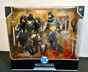 2021 McFarlane DC Multiverse - BATMAN vs. AZRAEL BATMAN ARMOR Figure 2-Pack