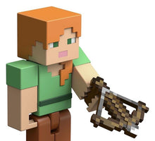 Load image into Gallery viewer, 2022 Minecraft Craft-A-Block Figure 2-Pack: ALEX VS. PHANTOM