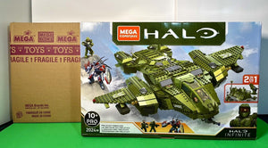 2020 MEGA Construx Pro Builders- Halo Infinite- Pelican Inbound Construction Set