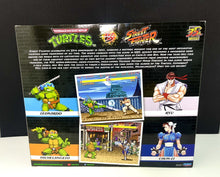 Load image into Gallery viewer, 2022 Street Fighter II vs TMNT Figure 2-Pack - LEONARDO VS. RYU