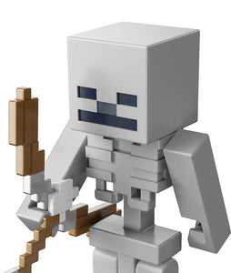 2022 Minecraft Build-a-Portal Action Figure: SKELETON (w/ Bow & Arrow)