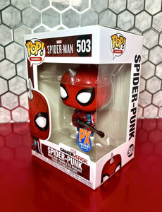 2019 Funko Pop! Games - Marvel’s Spider-Man (PS4) - SPIDER-PUNK (#503) Figure