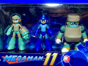 2018 JAKKS Pacific MEGA MAN 11 - MEGAMAN vs BLOCK MAN 2.5" FIGURE