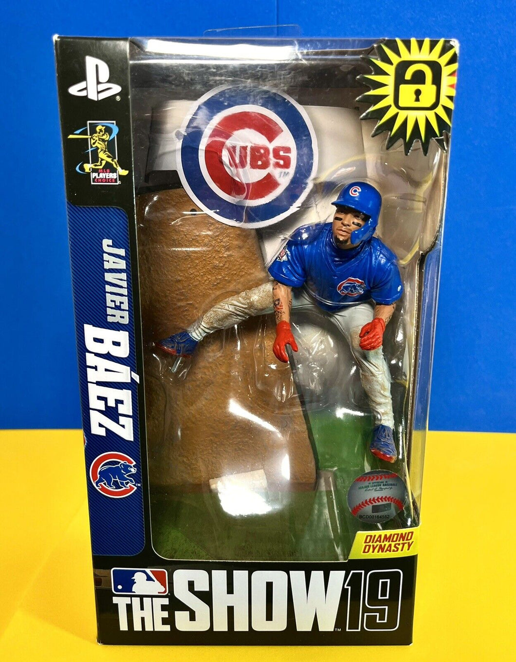 2019 McFarlane Toys- MLB The Show 19 Series 1- Javier Báez (Chicago Cubs) Figure