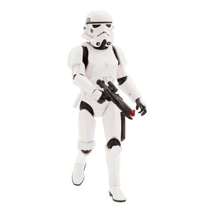 TALKING STORMTROOPER w/ LIGHT UP BLASTER! 13" 15+ phrases Star Wars Disney