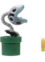 Load image into Gallery viewer, 2022 JAKKS Pacific World of Nintendo Action Figure: BONE PIRANHA PLANT (w/ Coin)