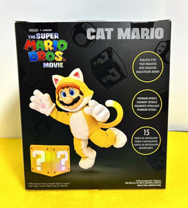 2023 JAKKS The Super Mario Bros. Movie - CAT MARIO Action Figure