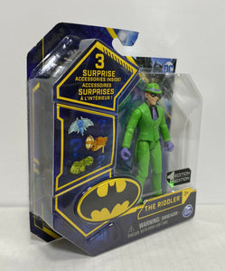 NEW 2020 Spin Master DC - The Caped Crusader 4in Figure: RIDDLER (1st Edition)