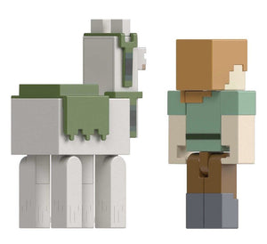 2023 Minecraft Build-a-Portal Action Figure 2-Pack: ALEX AND LLAMA