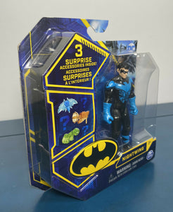 2021 Spin Master DC - The Caped Crusader 4in Figure: BAT-TECH NIGHTWING