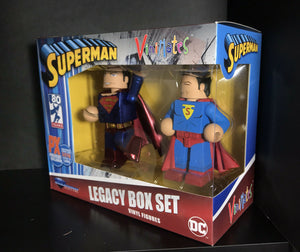 SUPERMAN LEGACY Box Set 2018 SDCC Exclusive Vinyl Figures Vinimates