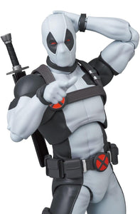 2023 Medicom Toy Mafex - White Deadpool (X Force Ver) Action Figure No. 172