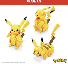 Load image into Gallery viewer, 2020 Mega Construx Wonder Builders - Pokémon - Jumbo PIKACHU Set (825 pieces)