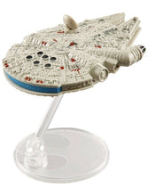 Load image into Gallery viewer, 2019 Hot Wheels Starships - Star Wars: MILLENIUM FALCON (w/ Flight Stand)