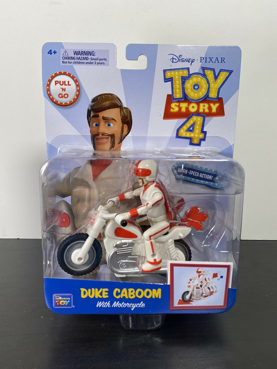 Toy Story 4 Disney Pixar Pull 'N Go Duke Caboom