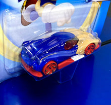 Load image into Gallery viewer, 2022 Hot Wheels Character Cars - Sonic The Hedgehog - SONIC Diecast Car