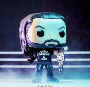 2021 Funko Pop! WWE - ROMAN REIGNS (Wreck Everyone & Leave, #98)- EXCLUSIVE!