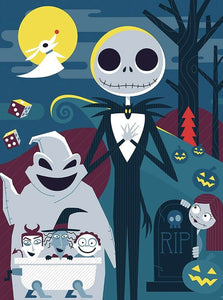 CEACO Tim Burton’s The Nightmare Before Christmas 300 Piece Jigsaw Puzzle