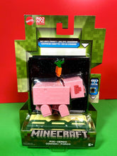 Load image into Gallery viewer, 2023 Minecraft Build-a-Portal Action Figure: PIG (w/ Carrot)