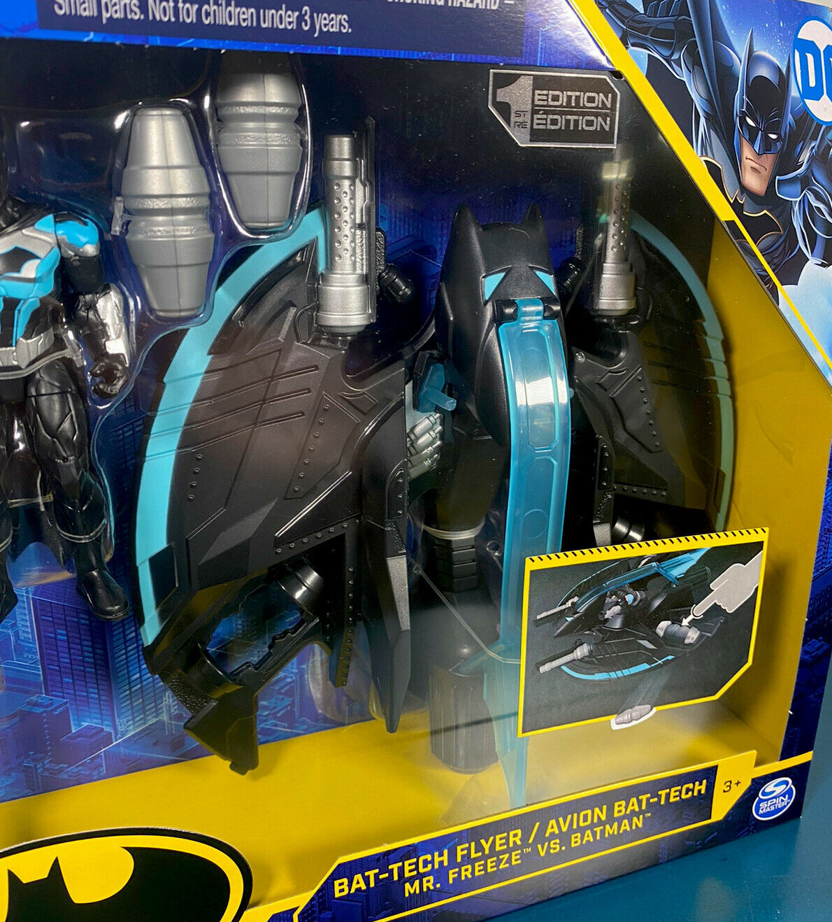 2020 Spin Master - Batman - Mr. Freeze vs Batman Bat-Tech Flyer Ser –  Florida Toy Store