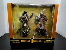 Load image into Gallery viewer, McFarlane Mortal Kombat 11 Sub Zero vs Shao Kahn - 2 Pack