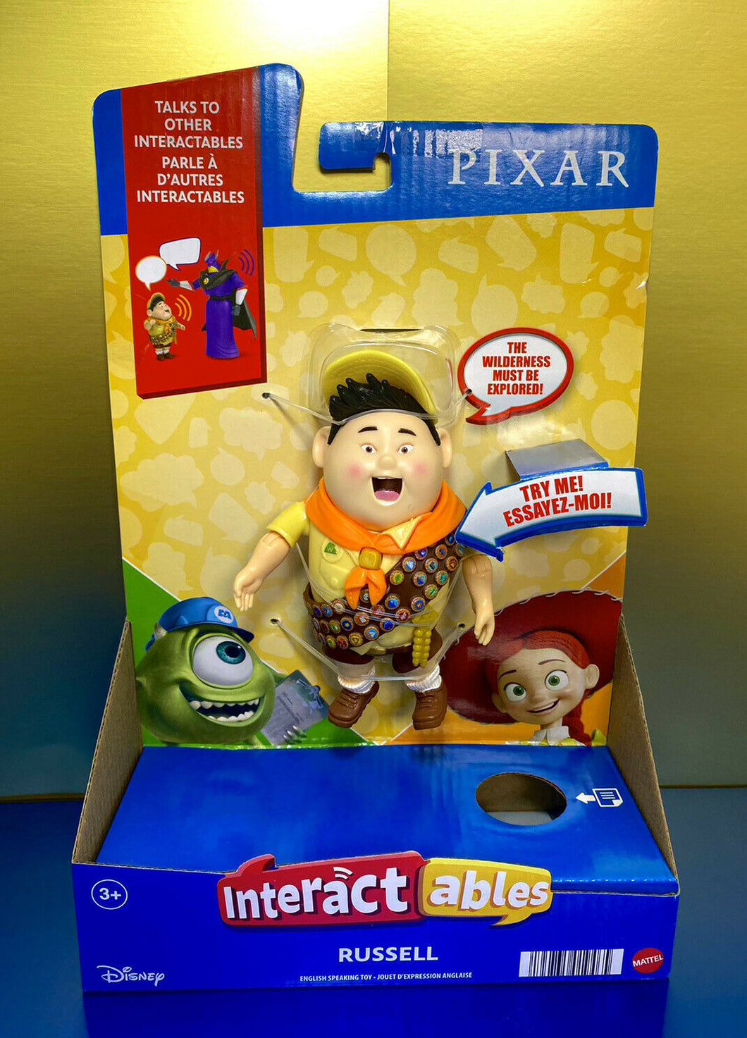 2021 Disney Interactables Talking Action Figure - RUSSELL (UP)