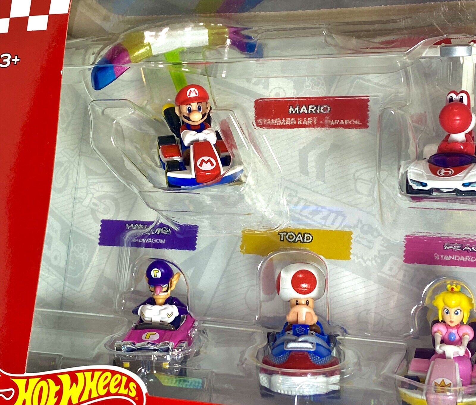 Hot wheels mario kart collector set hot sale