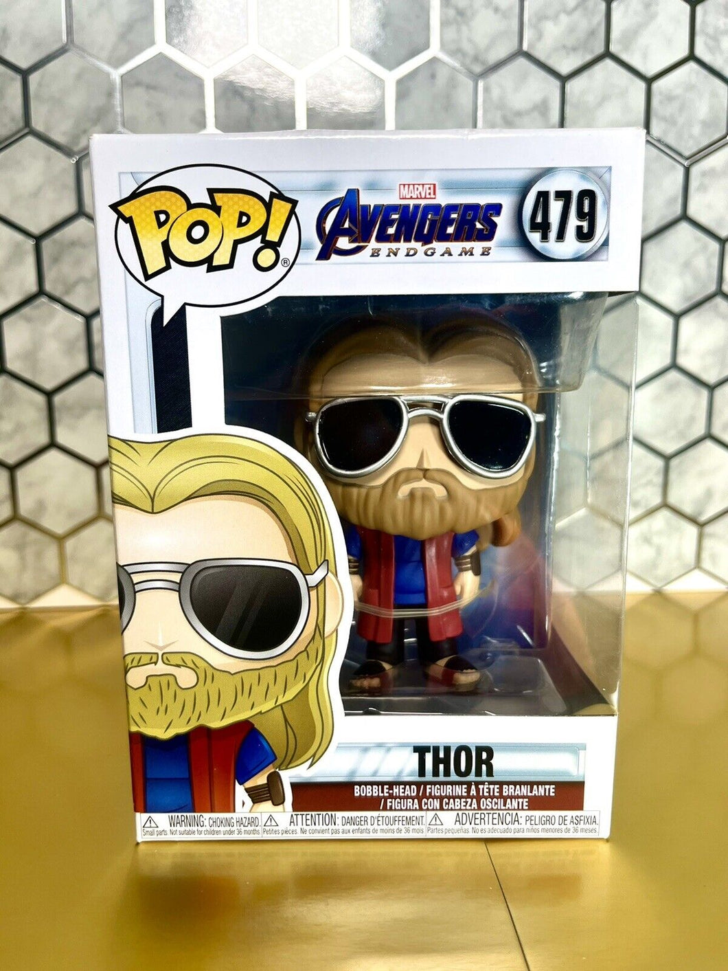 2019 Funko Pop! Marvel - Avengers: Endgame - Casual Thor (#479) Vinyl Figure