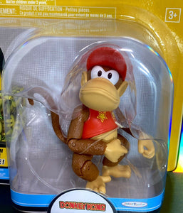 2015 JAKKS Pacific World of Nintendo Donkey Kong: DIDDY KONG Action Figure