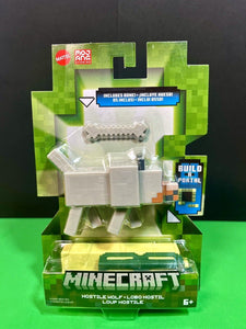 2023 Minecraft Build-a-Portal Action Figure: HOSTILE WOLF