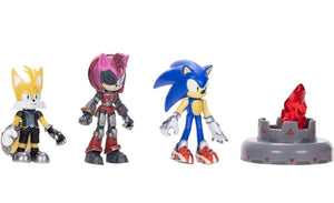 2023 JAKKS Sonic Prime New Yoke City 3-Pack - Sonic, Tails Nine, & Rusty Rose