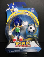 Load image into Gallery viewer, 2020 JAKKS Pacific Sonic The Hedgehog 4&quot; Soccer Sonic Action Figure