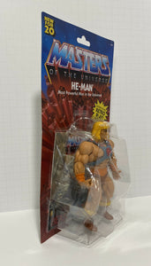 2020 Mattel -  Masters of the Universe Retro Action Figure: HE-MAN