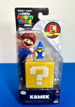 Load image into Gallery viewer, 2023 JAKKS The Super Mario Bros Movie Minifigure- KAMEK / Magikoopa (w/ ? Block)